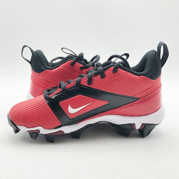 Nike Boys' Alpha Menace 4 Shark Football Cleats Size 10 Red White NWOB - Picture 6 of 11